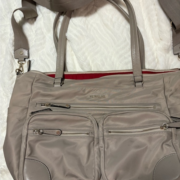 MZ Wallace Handbags - MZ Wallace Taupe Tote Bag